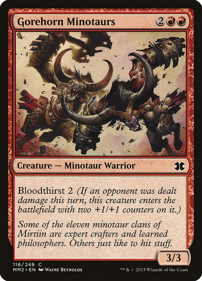 Gorehorn Minotaurs [Modern Masters 2015] | Devastation Store