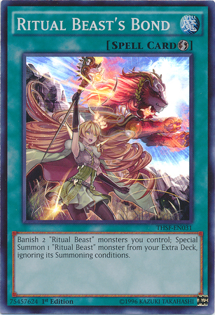 Ritual Beast's Bond [THSF-EN031] Super Rare | Devastation Store