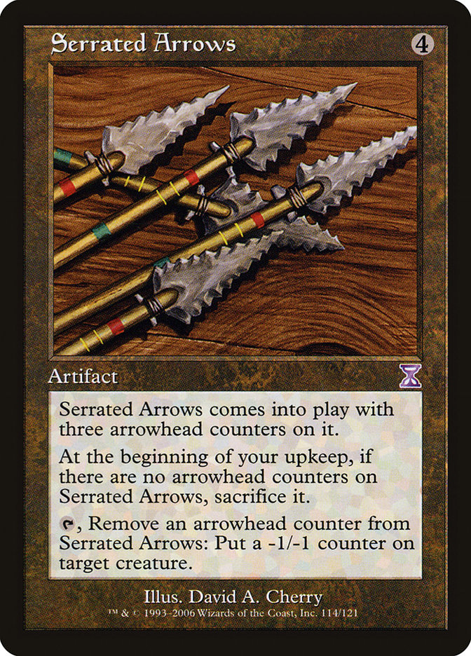 Serrated Arrows [Time Spiral Timeshifted] | Devastation Store
