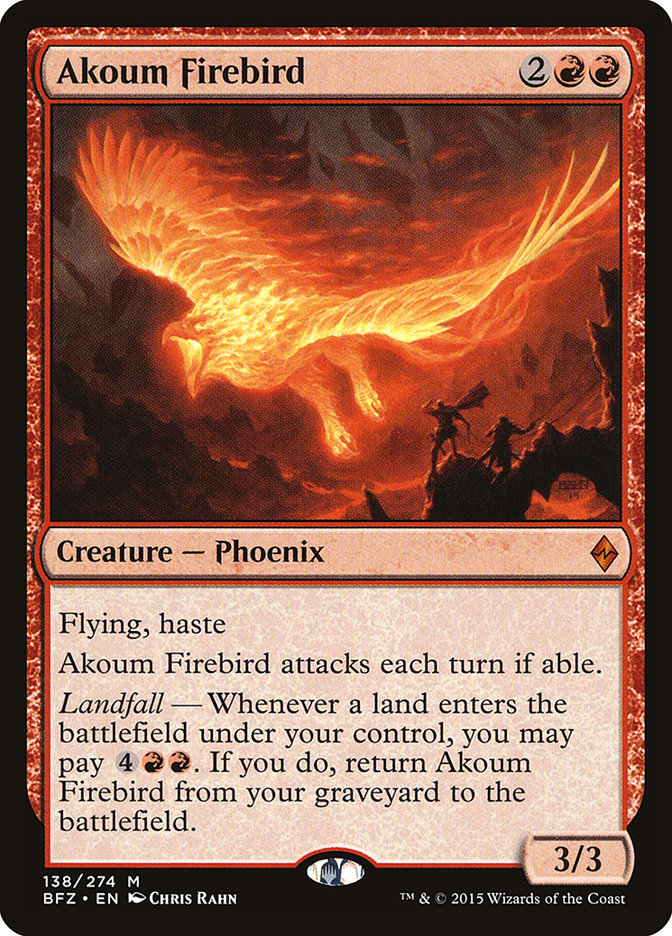 Akoum Firebird [Battle for Zendikar] - Devastation Store | Devastation Store