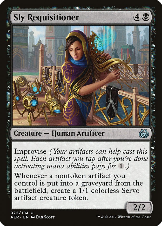 Sly Requisitioner [Aether Revolt] | Devastation Store