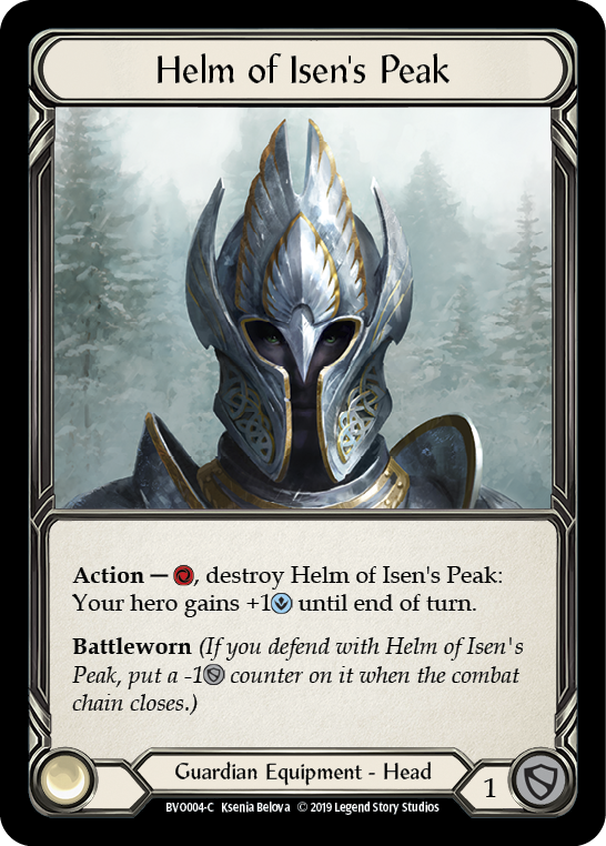 Helm of Isen's Peak [BVO004-C] Normal - Devastation Store | Devastation Store