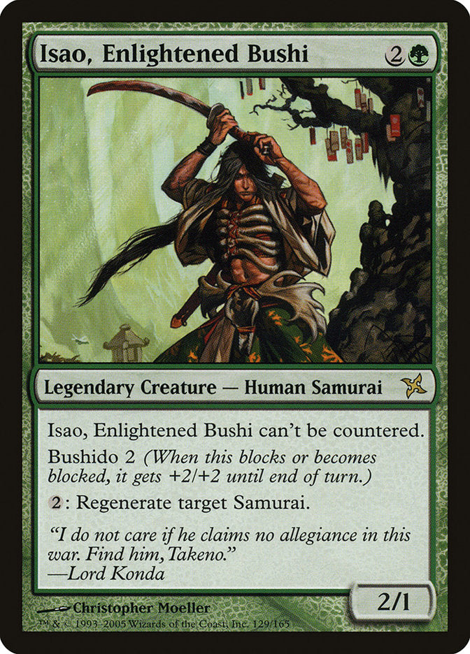 Isao, Enlightened Bushi [Betrayers of Kamigawa] | Devastation Store