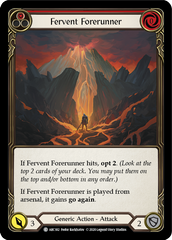 Fervent Forerunner (Red) [ARC182] Unlimited Edition Rainbow Foil - Devastation Store | Devastation Store