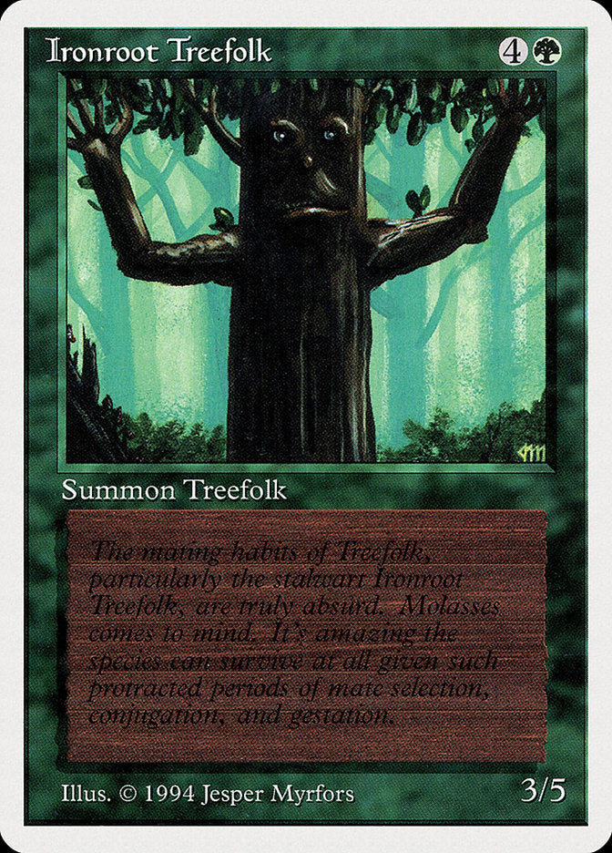 Ironroot Treefolk [Summer Magic / Edgar] | Devastation Store