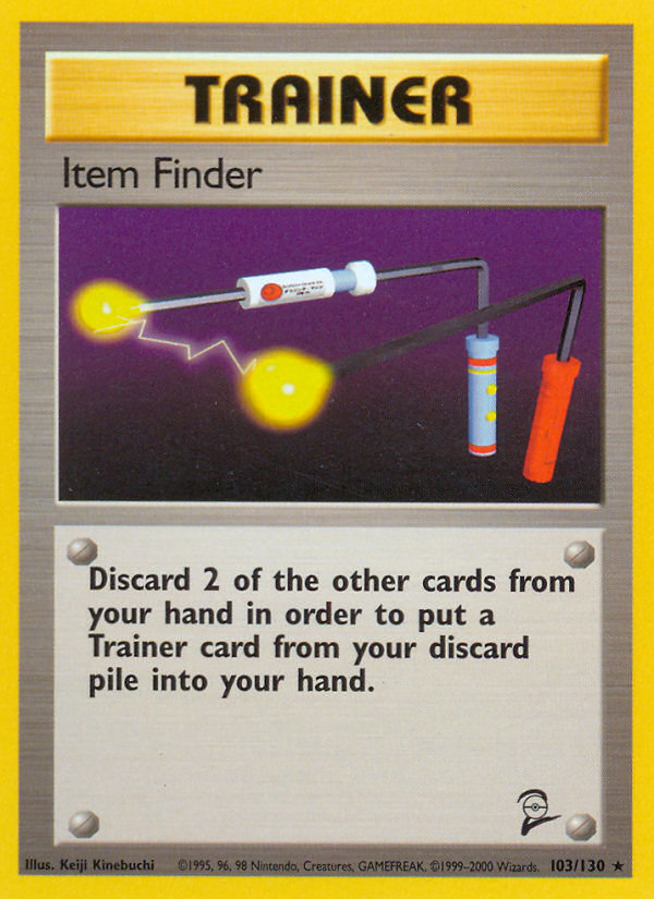 Item Finder (103/130) [Base Set 2] | Devastation Store