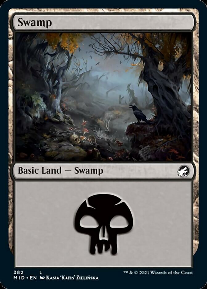 Swamp (382) [Innistrad: Midnight Hunt] | Devastation Store