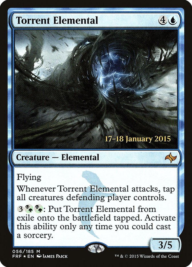 Torrent Elemental  [Fate Reforged Prerelease Promos] - Devastation Store | Devastation Store