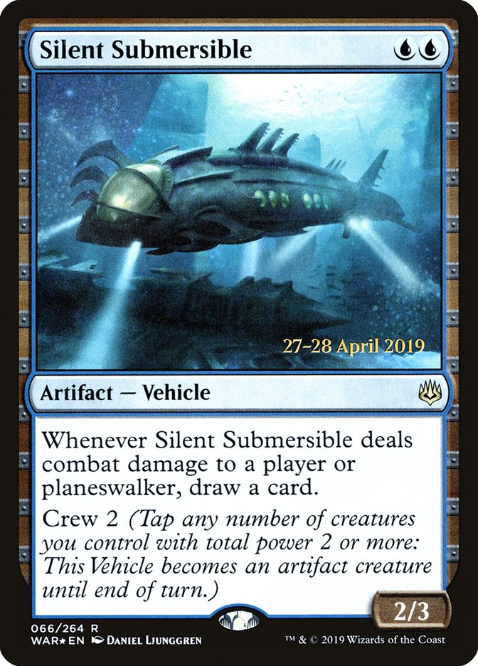 Silent Submersible  [War of the Spark Prerelease Promos] | Devastation Store