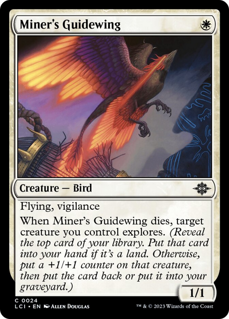 Miner's Guidewing [The Lost Caverns of Ixalan] | Devastation Store