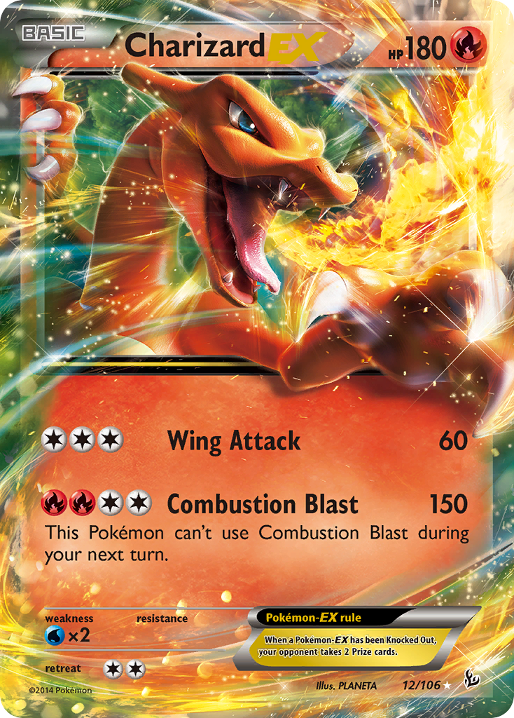 Charizard EX (12/106) [XY: Flashfire] | Devastation Store