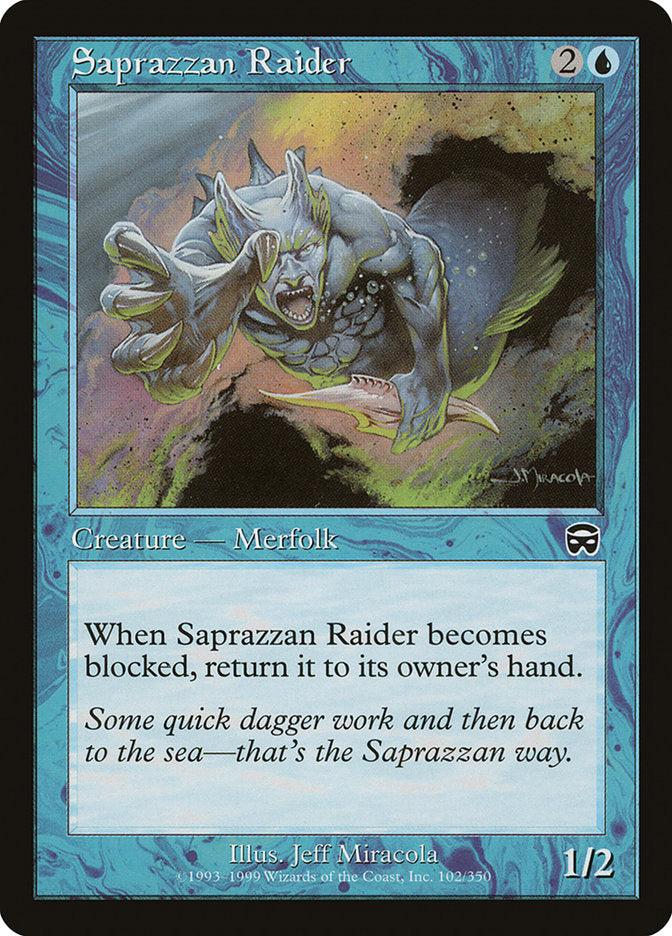Saprazzan Raider [Mercadian Masques] - Devastation Store | Devastation Store