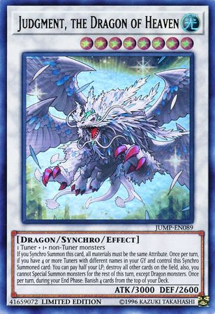 Judgment, the Dragon of Heaven [JUMP-EN089] Ultra Rare | Devastation Store