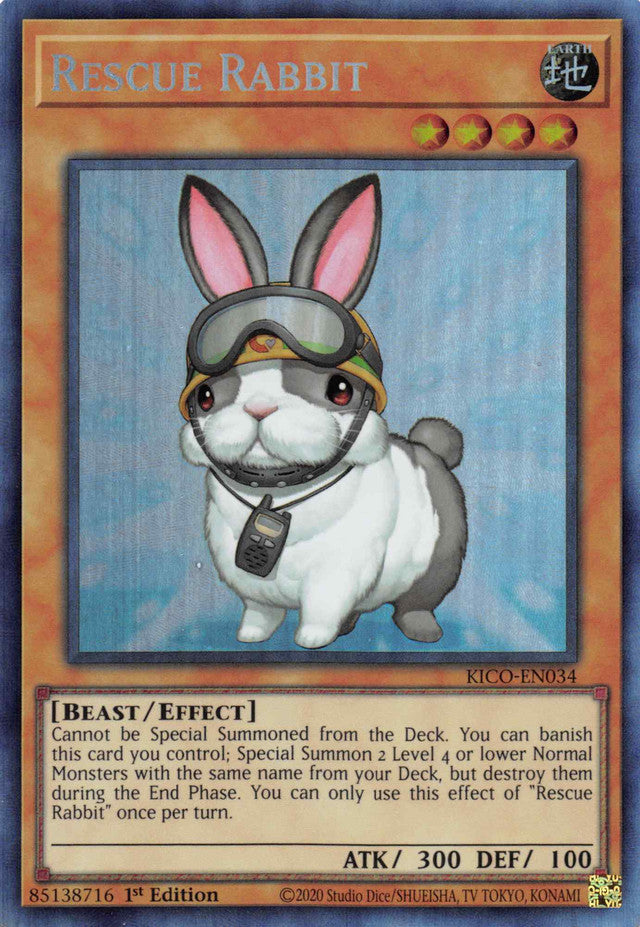 Rescue Rabbit (Collector's Rare) [KICO-EN034] Collector's Rare | Devastation Store