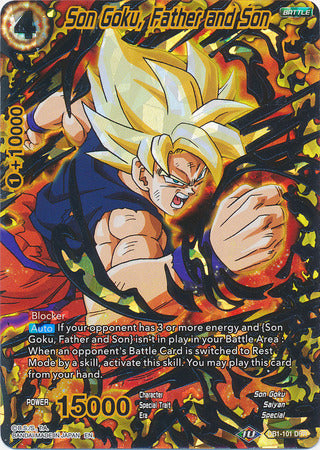 Son Goku, Father and Son (DB1-101) [Dragon Brawl] | Devastation Store
