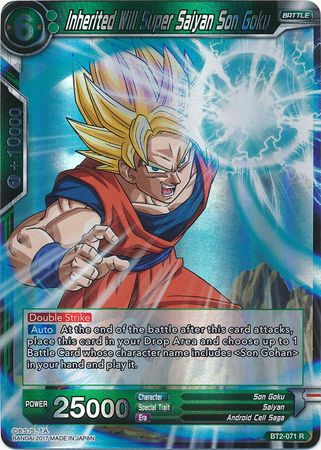 Inherited Will Super Saiyan Son Goku [BT2-071] | Devastation Store