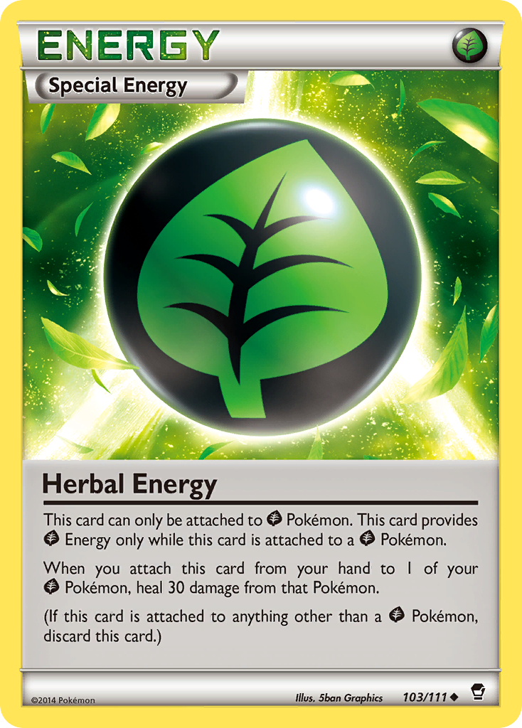 Herbal Energy (103/111) [XY: Furious Fists] | Devastation Store