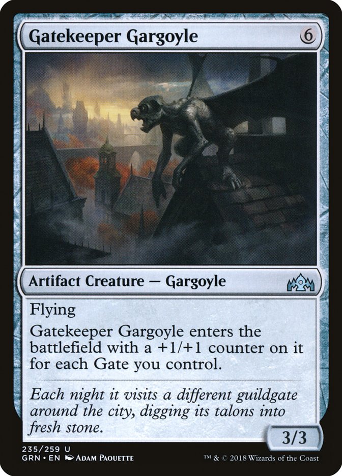 Gatekeeper Gargoyle [Guilds of Ravnica] - Devastation Store | Devastation Store
