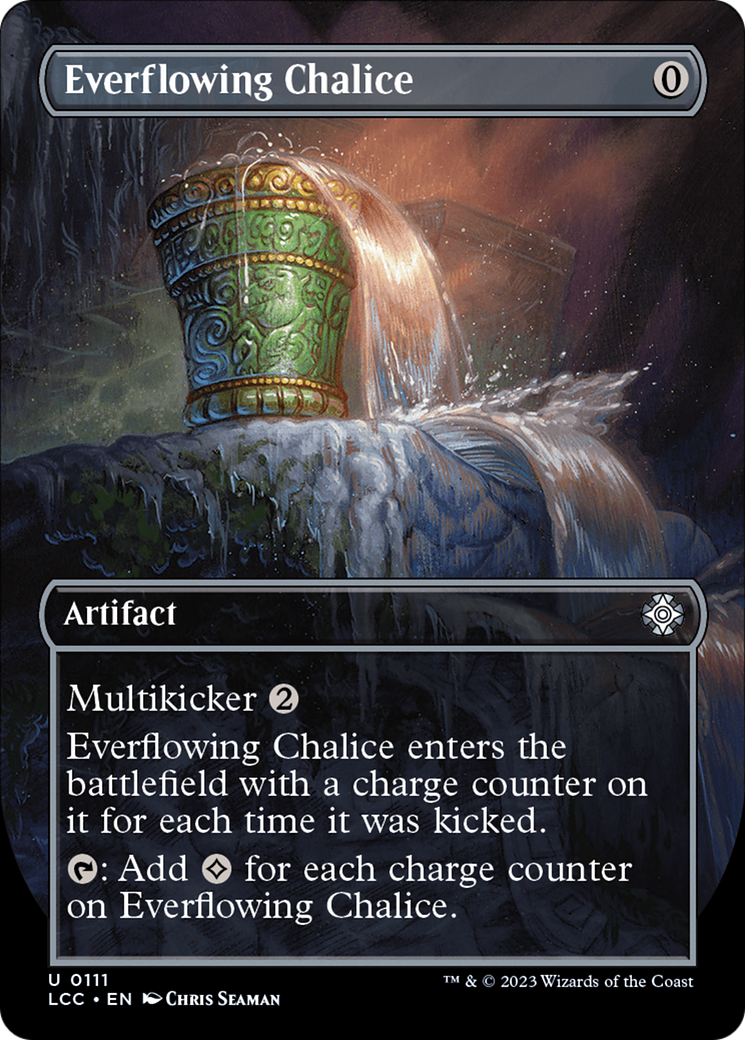 Everflowing Chalice (Borderless) [The Lost Caverns of Ixalan Commander] | Devastation Store