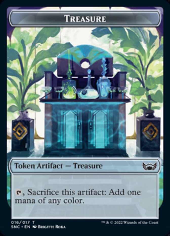 Treasure Token (016) [Streets of New Capenna Tokens] | Devastation Store