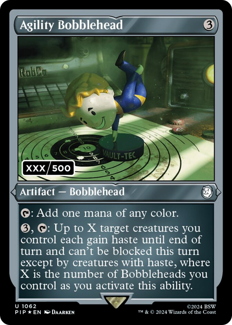 Agility Bobblehead (Serial Numbered) [Fallout] | Devastation Store