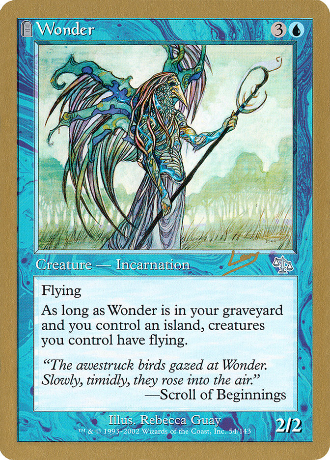 Wonder (Raphael Levy) [World Championship Decks 2002] | Devastation Store