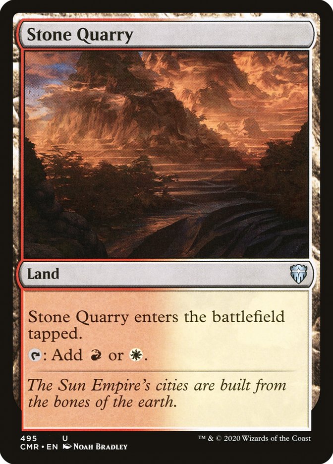 Stone Quarry [Commander Legends] | Devastation Store
