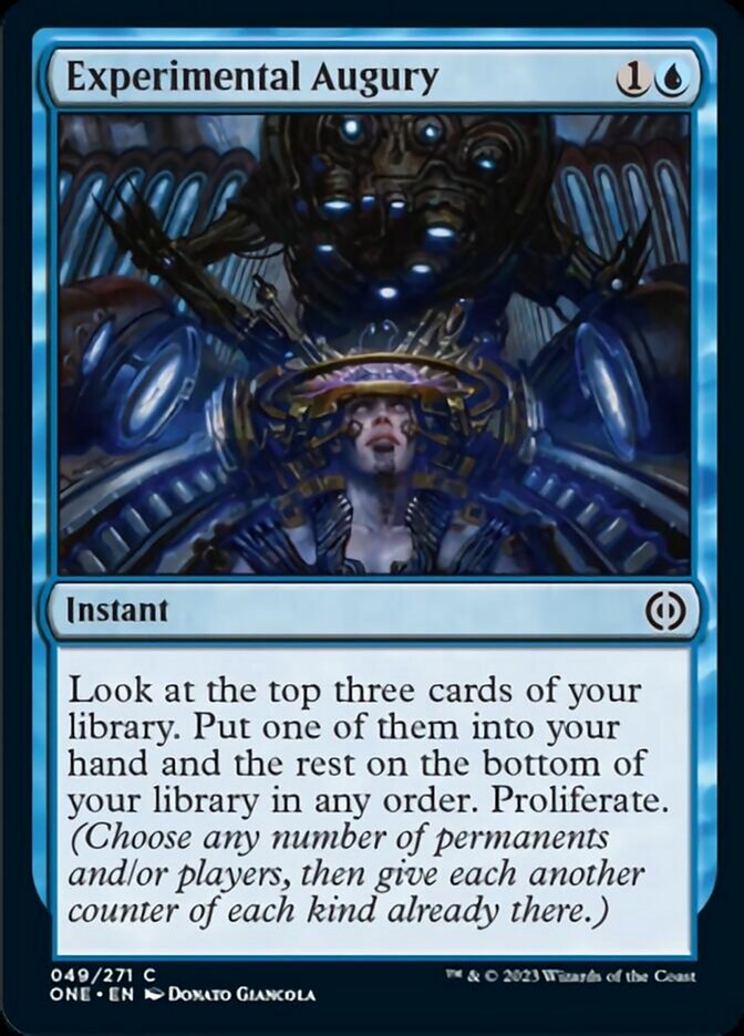Experimental Augury [Phyrexia: All Will Be One] | Devastation Store
