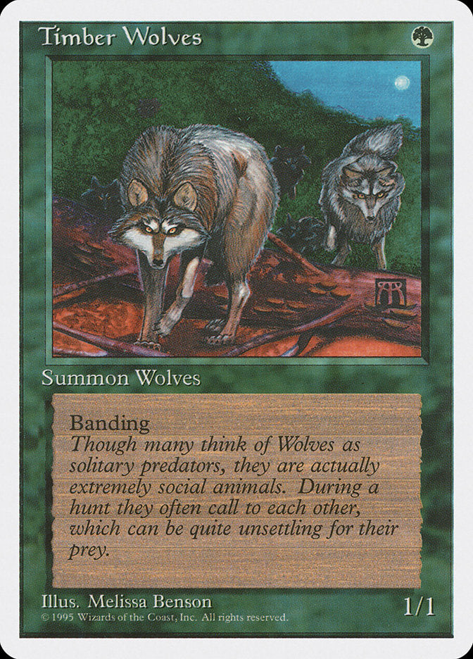 Timber Wolves [Fourth Edition] | Devastation Store