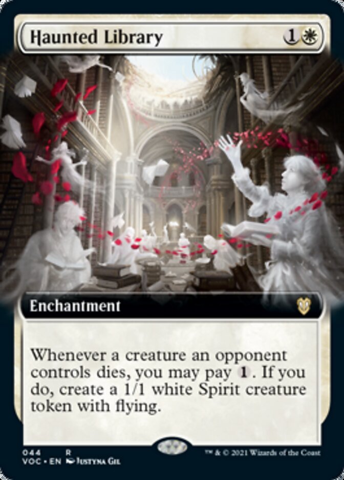 Haunted Library (Extended) [Innistrad: Crimson Vow Commander] | Devastation Store