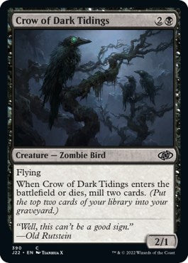 Crow of Dark Tidings [Jumpstart 2022] | Devastation Store