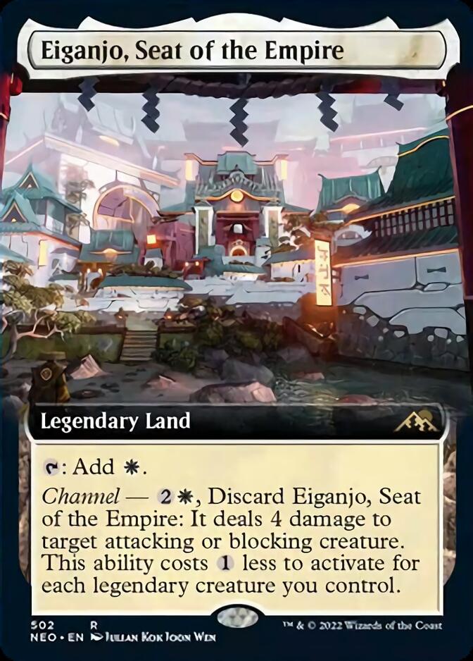 Eiganjo, Seat of the Empire (Extended) [Kamigawa: Neon Dynasty] | Devastation Store