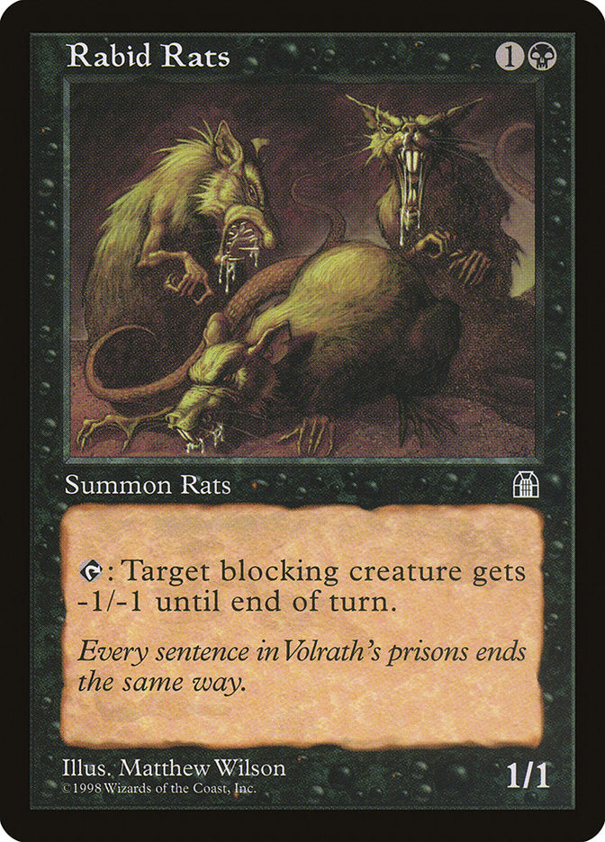 Rabid Rats [Stronghold] | Devastation Store