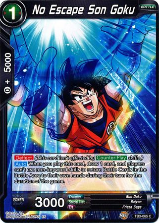 No Escape Son Goku [TB3-065] | Devastation Store