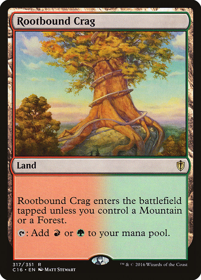 Rootbound Crag [Commander 2016] - Devastation Store | Devastation Store