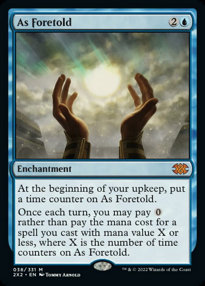 As Foretold [Double Masters 2022] | Devastation Store