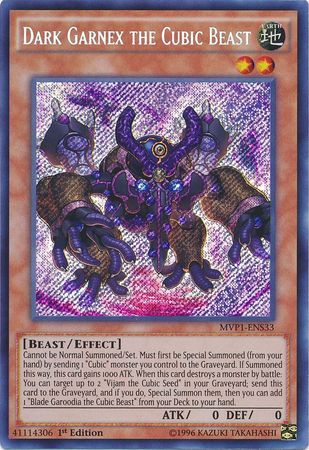 Dark Garnex the Cubic Beast [MVP1-ENS33] Secret Rare | Devastation Store
