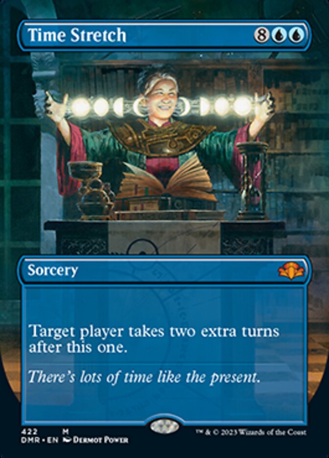 Time Stretch (Borderless Alternate Art) [Dominaria Remastered] | Devastation Store