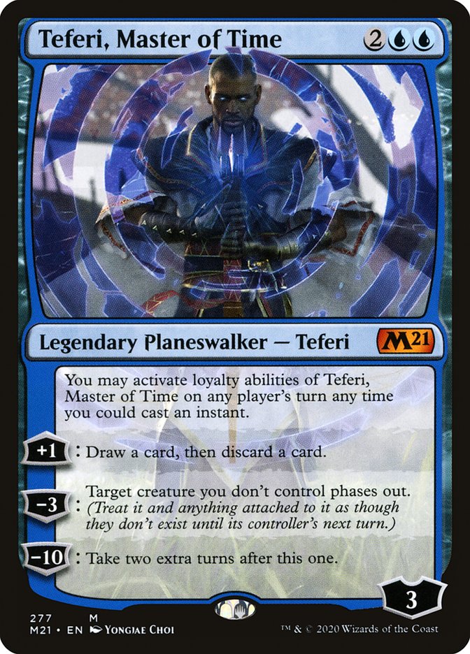 Teferi, Master of Time (277) [Core Set 2021] | Devastation Store