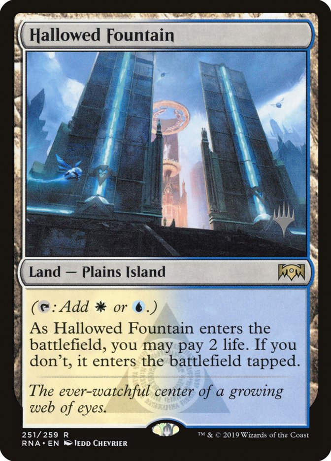 Hallowed Fountain (Promo Pack) [Ravnica Allegiance Promos] | Devastation Store