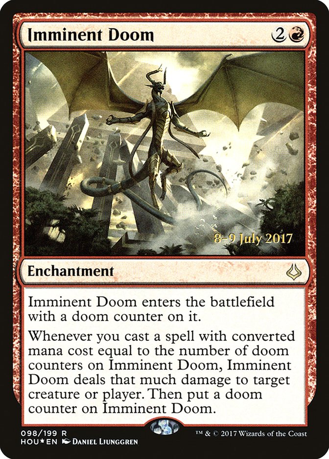 Imminent Doom  [Hour of Devastation Prerelease Promos] | Devastation Store