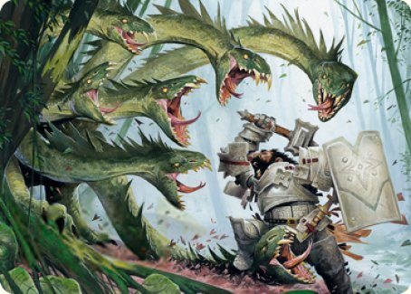 Lair of the Hydra Art Card [Dungeons & Dragons: Adventures in the Forgotten Realms Art Series] | Devastation Store