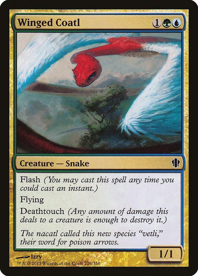 Winged Coatl [Commander 2013] | Devastation Store