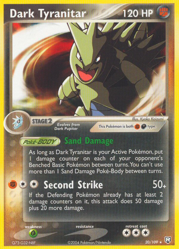 Dark Tyranitar (20/109) [EX: Team Rocket Returns] | Devastation Store