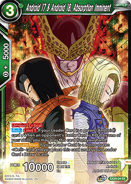 Android 17 & Android 18, Absorption Imminent (EX20-04) [Ultimate Deck 2022] | Devastation Store