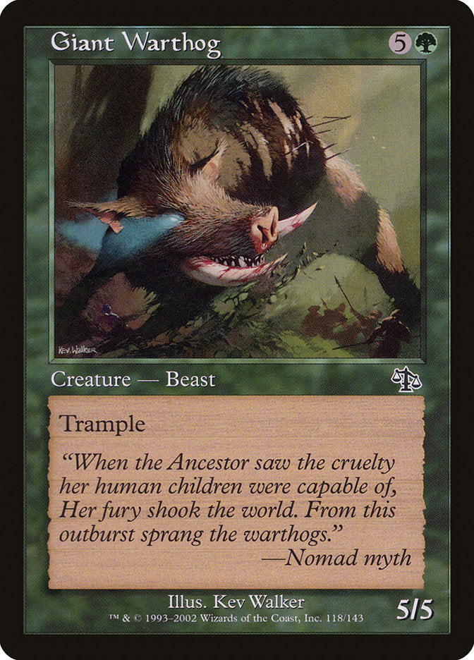 Giant Warthog [Judgment] | Devastation Store