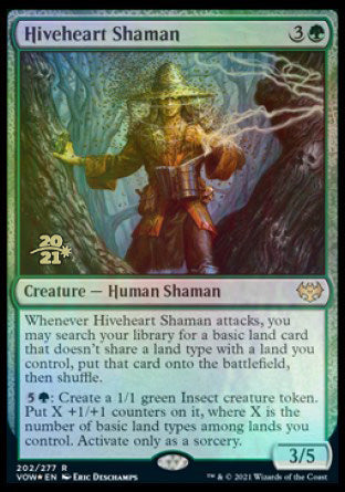 Hiveheart Shaman [Innistrad: Crimson Vow Prerelease Promos] | Devastation Store