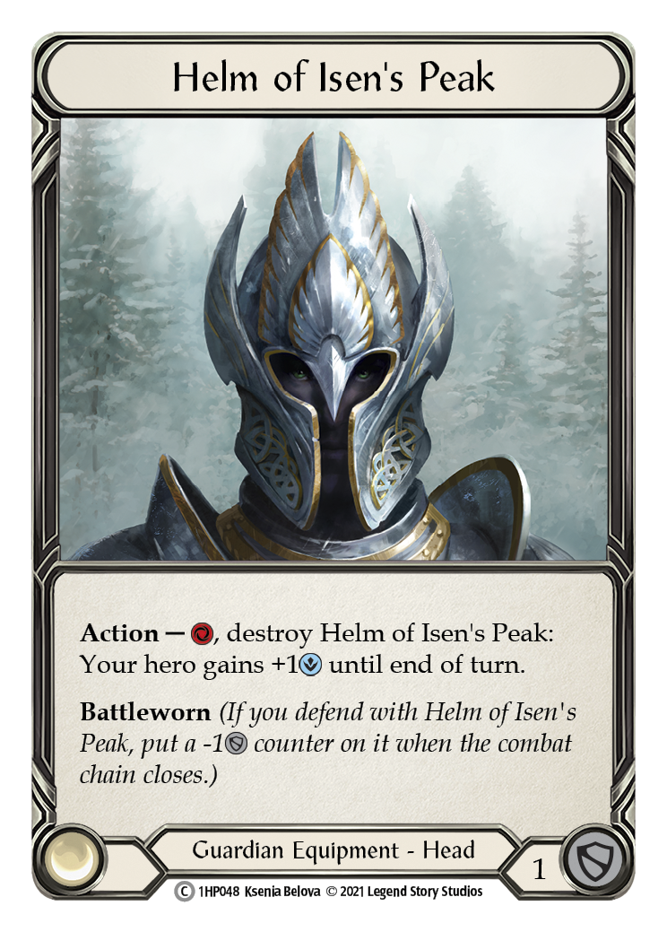 Helm of Isen's Peak [1HP048] | Devastation Store