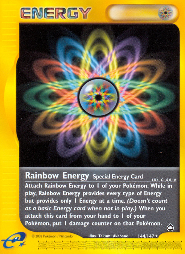Rainbow Energy (144/147) [Aquapolis] | Devastation Store