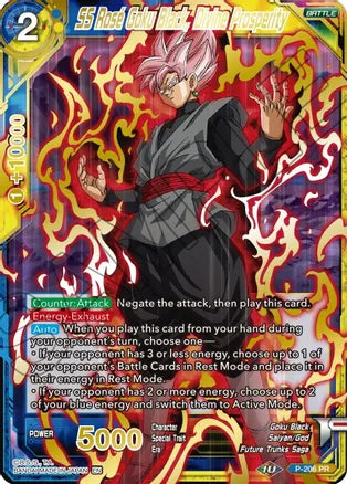 SS Rose Goku Black, Divine Prosperity (Gold Stamped) [P-206] | Devastation Store